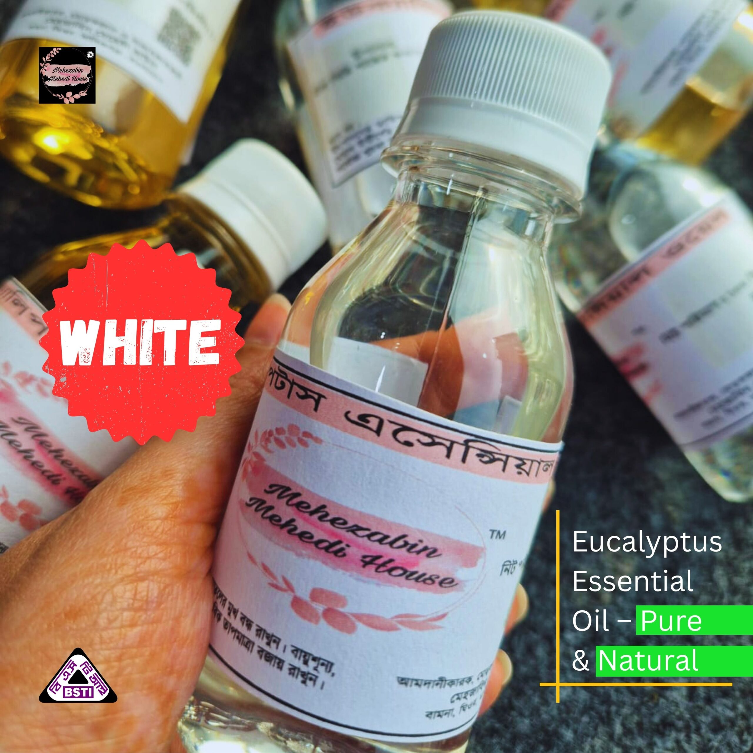 White Eucalyptus Essential Oil 100ML